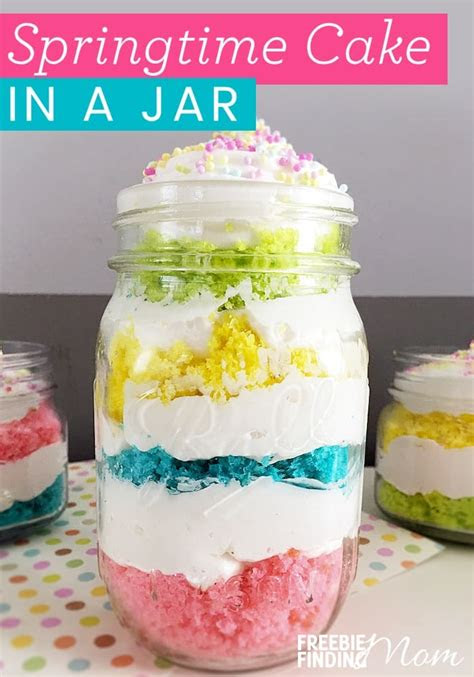 springtime cake   jar recipe easy easter recipes