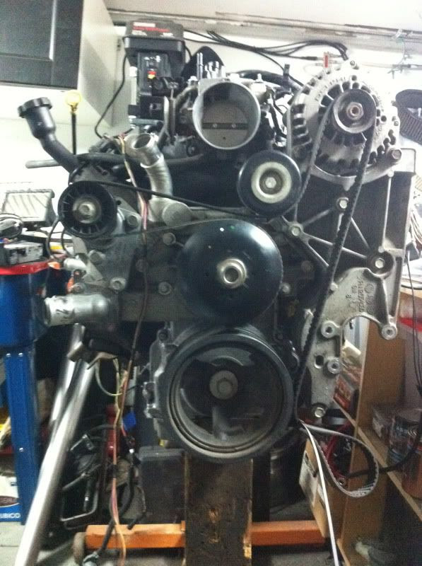 5.3 No power steering... belt number found! | Chevy Tri Five ...