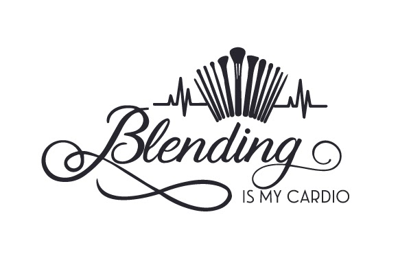 Download Download Blending is My Cardio SVG File for Cricut, Silhouette and Other Machine