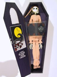  Nightmare Before Christmas Jack Skellington Pajamas in Purple Coffin