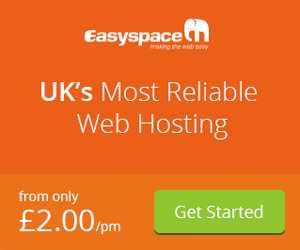 Web Hosting from Only £2 per month with EasySpace