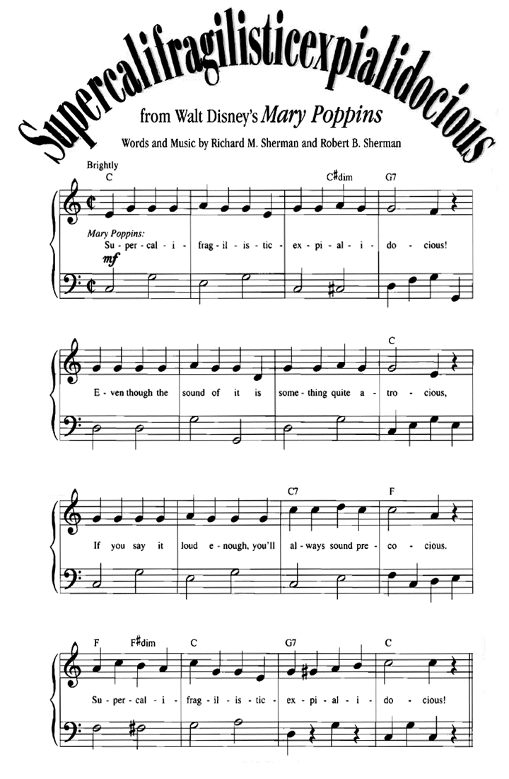 Free Free 125 Easy Disney Piano Songs Free Sheet Music With Letters SVG PNG EPS DXF File