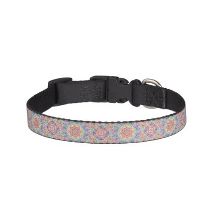 Hippie Tiled Dog Collars, 3 sizes Pet Collar