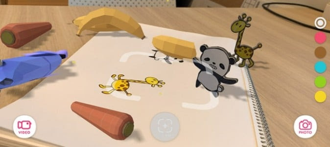 描いた絵が動き出すアプリ らくがきar Snsで話題に Mogura Vr