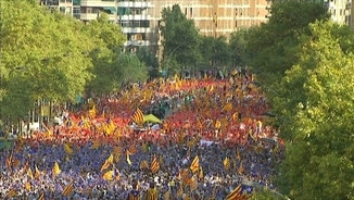 Diada de l'ANC el 2015 a Barcelona