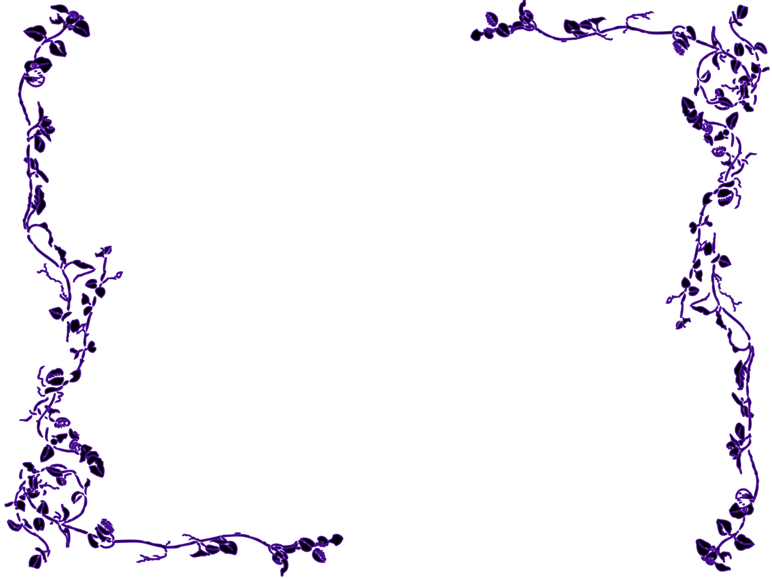 Download Vine Border clipart, cliparts of Vine Border free download ...