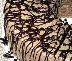 Chocolate Tweed Angel Food Cake