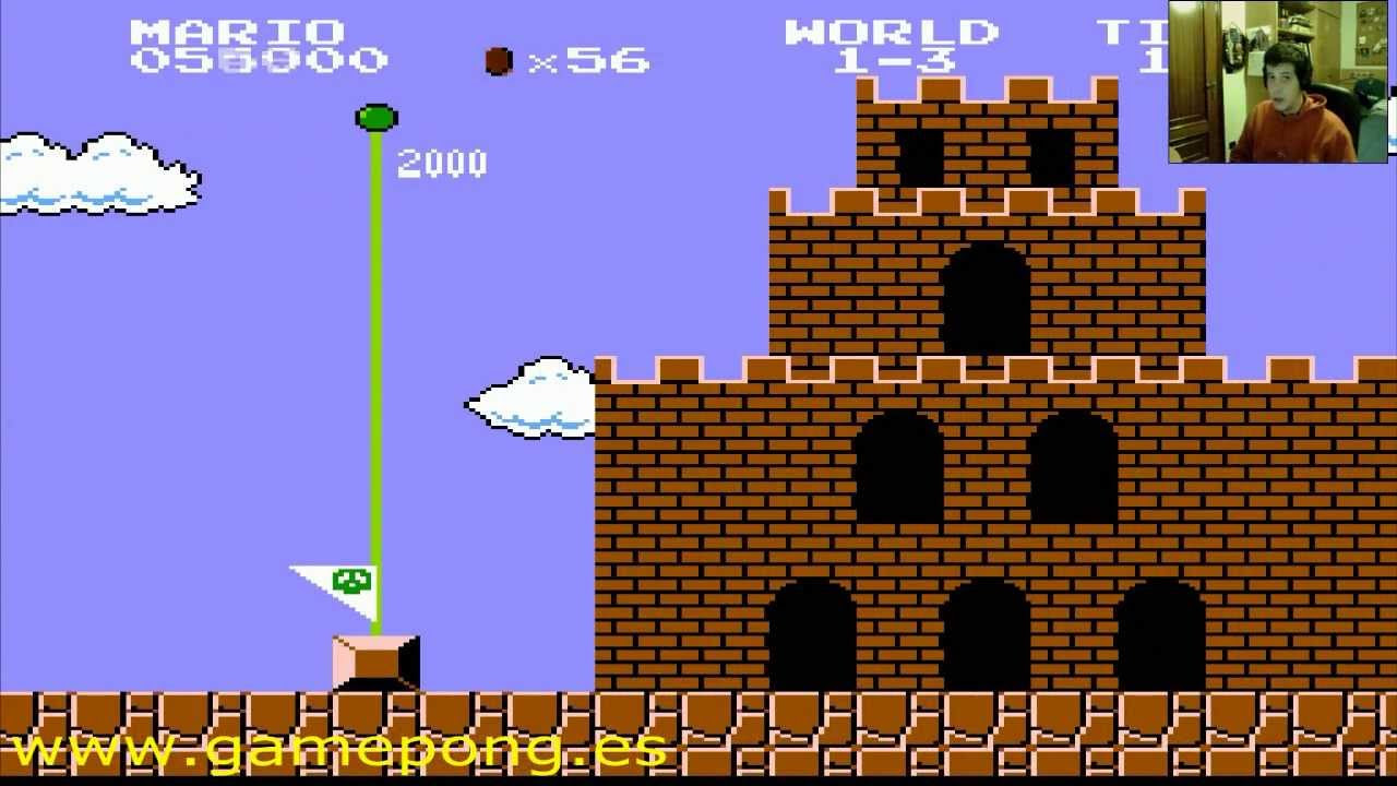 Super Mario Bros (NES) Juego completo parte 1 - Jugando ...