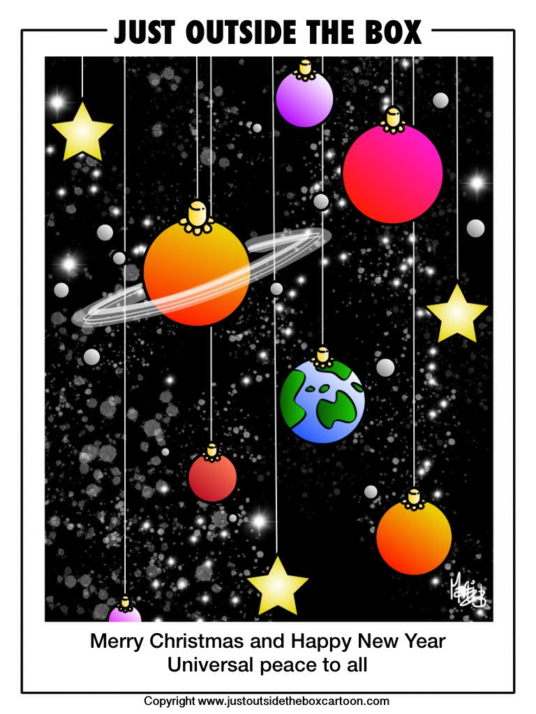 Merry Christmas Solar System