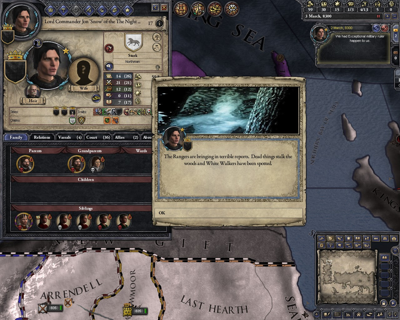 Chronicles Of The Starks Beyond The Wall A Game Of Thrones Mod