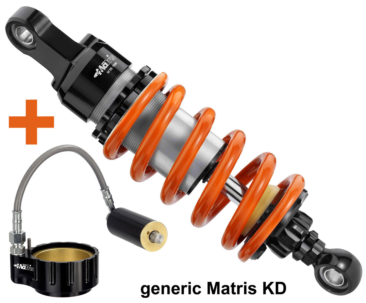 hydraulic qatar cylinder Shock Suspensions MT Yamaha Absorber 09 Rear  for FZ  Matris / 09