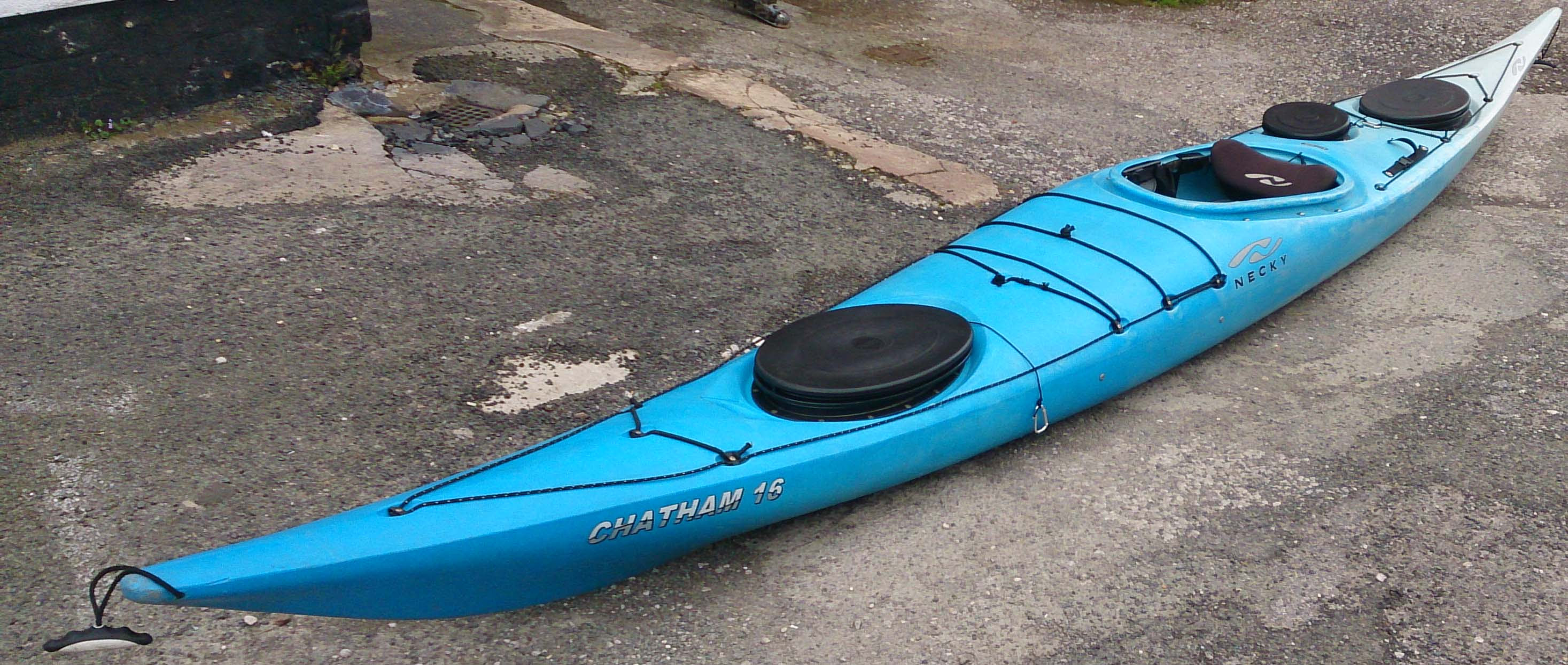 for sale necky chatham 16 polymer sea kayak - the uk