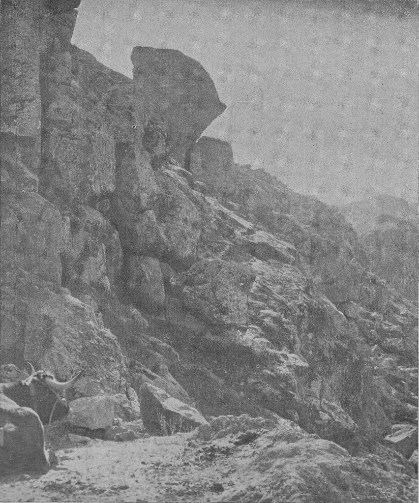 Estribos del acueducto romano de Toledo hacia 1900