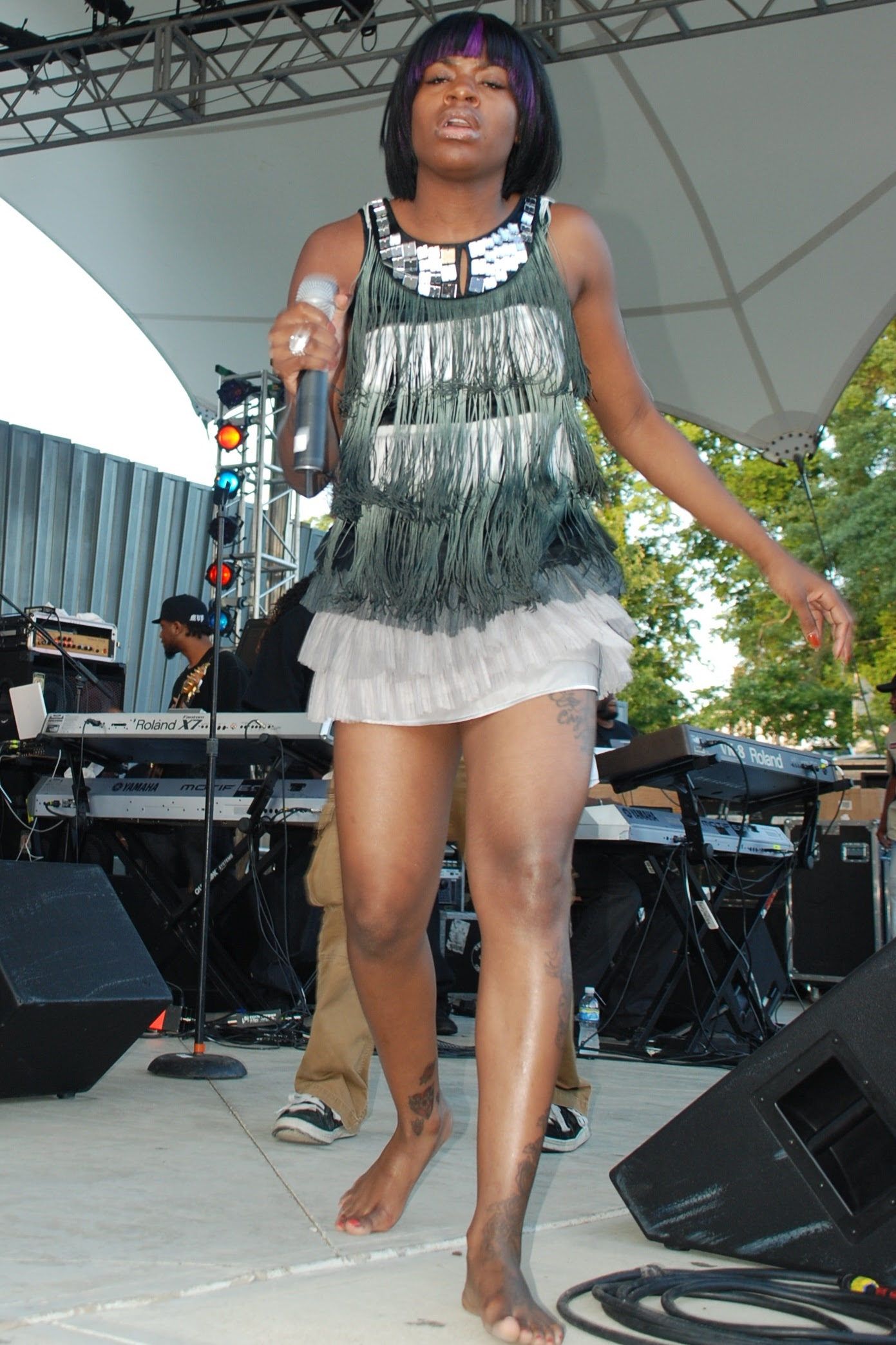 Fantasia Barrino's Feet