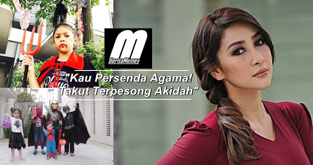 "Takut Terpesong Akidah" - Kena Hentam Biar Anak Sambut Halloween, Rita Rudaini Mengamuk!