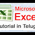 Ms Excel in Telugu - Complete Video Tutorial