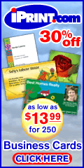 30% off Business Cards at iPrint