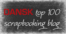 Dansk Top 100 Scrapbooking blog