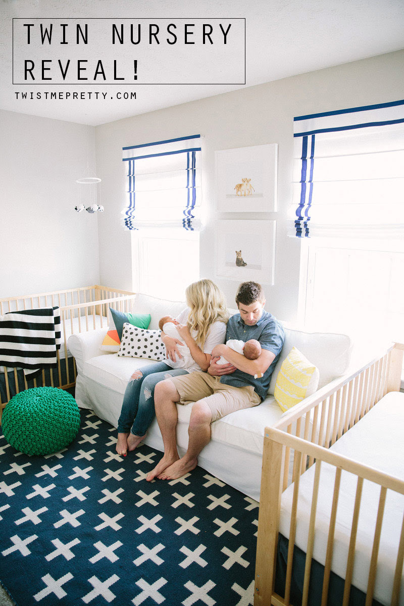  Twin  Nursery  Reveal Twist Me Pretty