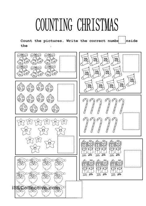  counting christmas christmas worksheets christmas worksheets