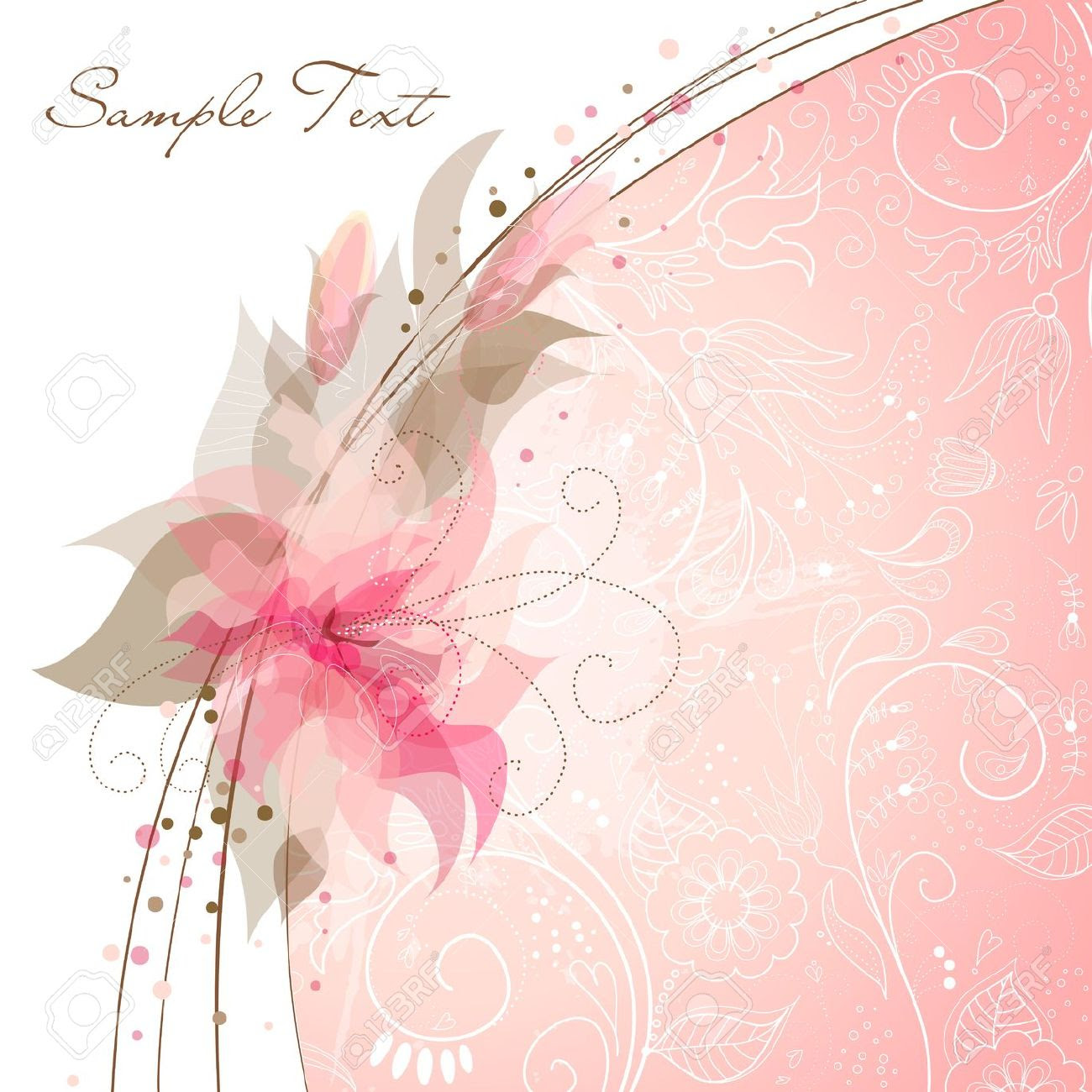 Invitation Background Designs Pink | Free Design Templates
