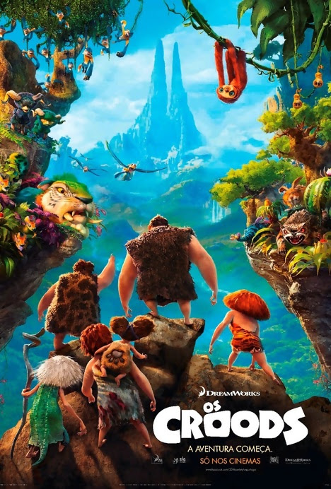 Poster do filme Os Croods 