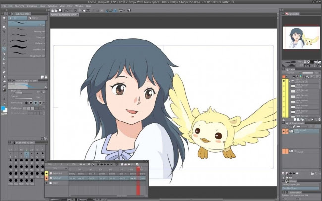 「CLIP STUDIO PAINT」のアニメ制作機能を全世界のクリエイターに提供開始 あわせて北米向けブランド ... Online paint tool is easy to use application for staring your drawing practice.