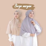 Terpopuler 66+ Jilbab Bergo Maryam Warna Hijau Botol