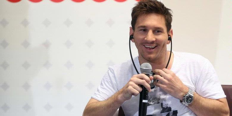 Lionel Messi pemain FC Barceloa