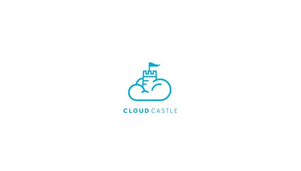 20 Creative flat modern logo designs clound castle 20 Creative flat modern logo designs