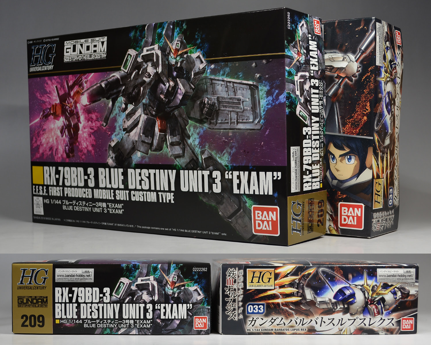Hguc ブルーディスティニー3号機 Exam のパッケージ ランナー レビュー ガンダムブログはじめました