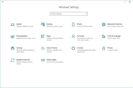 Imagens vazadas mostram mudanças no aplicativo Configurações do Windows 10
