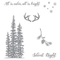 Wonderland Wood-Mount Stamp Set