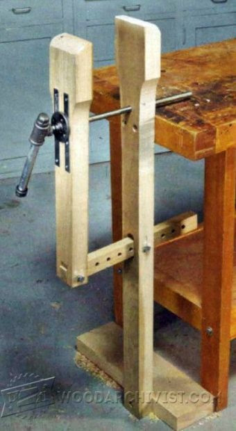 DIY Leg Vise • WoodArchivist