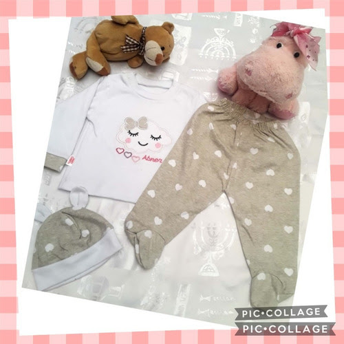 Conjunto Jogging Set Ajuar Bebe Nacimiento De Regalo Compra Y Venta