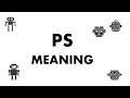 S meaning in text message 227407-S meaning in text message