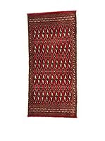 Eden Carpets Alfombra Yamut Rojo 135 x 60 cm