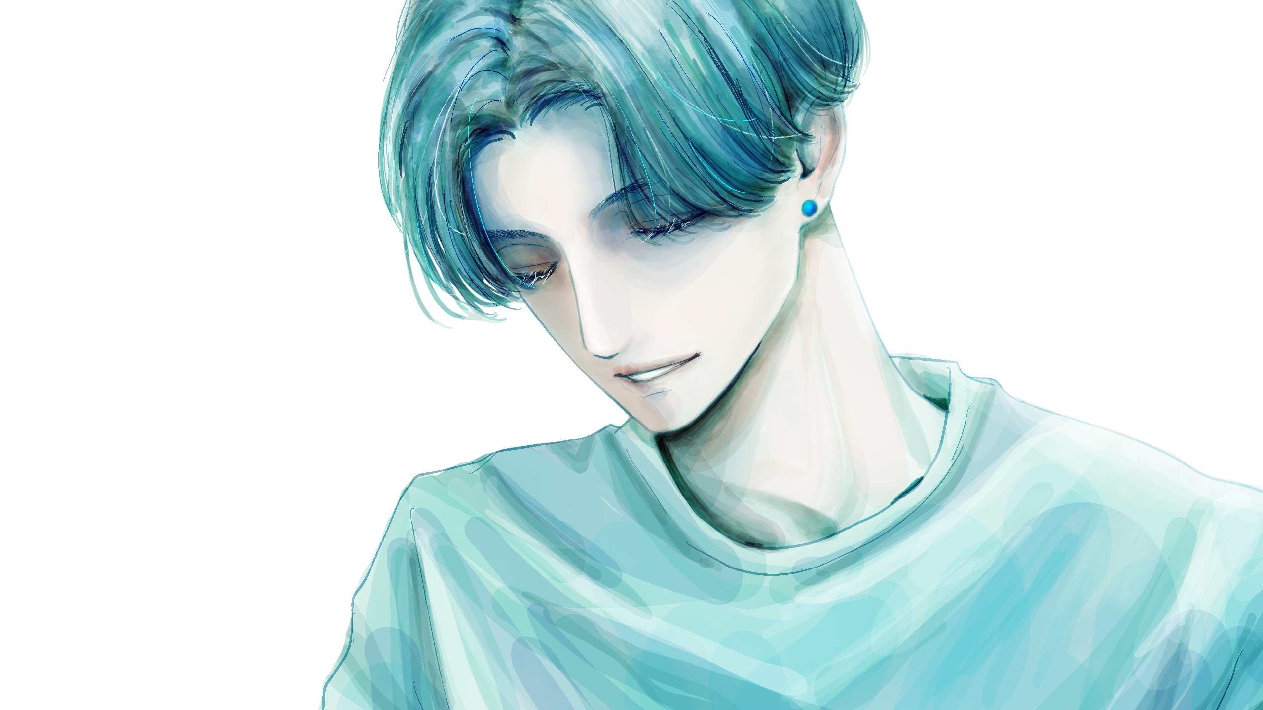男性イラスト26 ミカスケのお絵描き