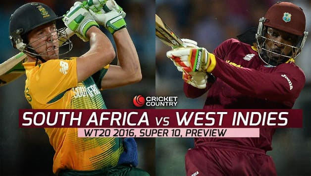 West Indies vs South Africa, T20 World Cup 2016, Match 27 ...