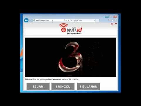 Login Gratis @wifi.id menggunakan Elevenia