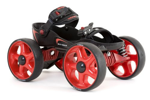 Skorpion Multi Terrain Skates - Small Red / Black