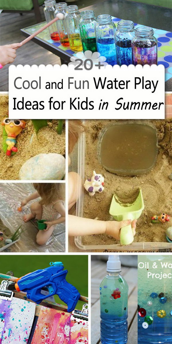 20+ Cool and Fun Water Play Ideas for Kids in Summer - Hative