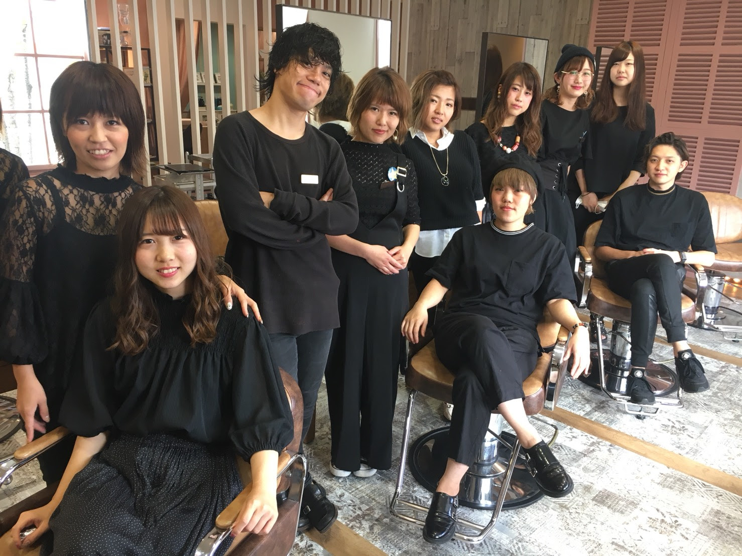 コーデ日 フィガロ マジエ 東花園店 美容室 Figaro Magie