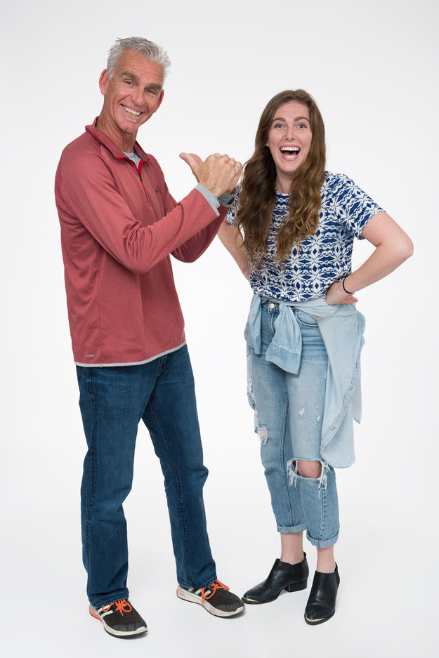 Everyone, meet Marty. He's known me for 25 years, which means he's seen me go through every one of my clothing phases. Because of his unofficial degree in "Casey's Life Choices," I'm interested to find out how he sees me and what he thinks I look best in.