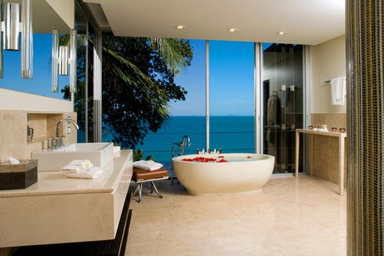 Beige Bathroom Design Ideas