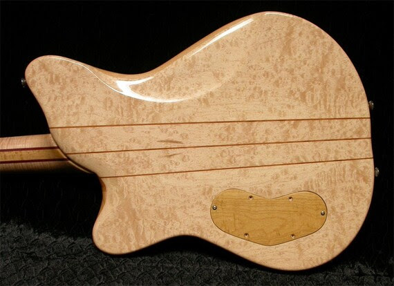 Mixed Woods Electric Guitar - Reduced Price