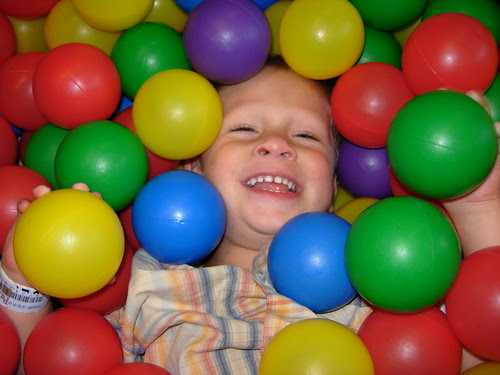 Garrett gets the giggles