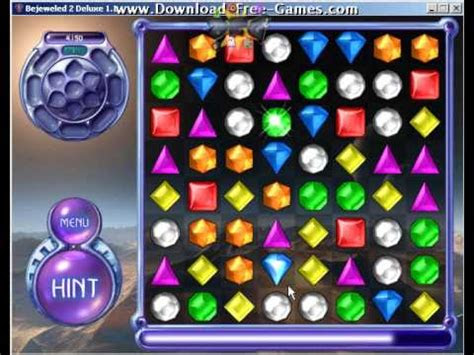 bejeweled  deluxe trailer   games youtube