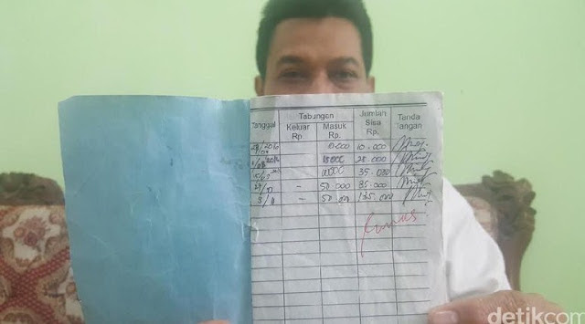 Kisah Tabungan Rosita: Catatan Sekolah Tabungan Rosita Rp 135 Ribu