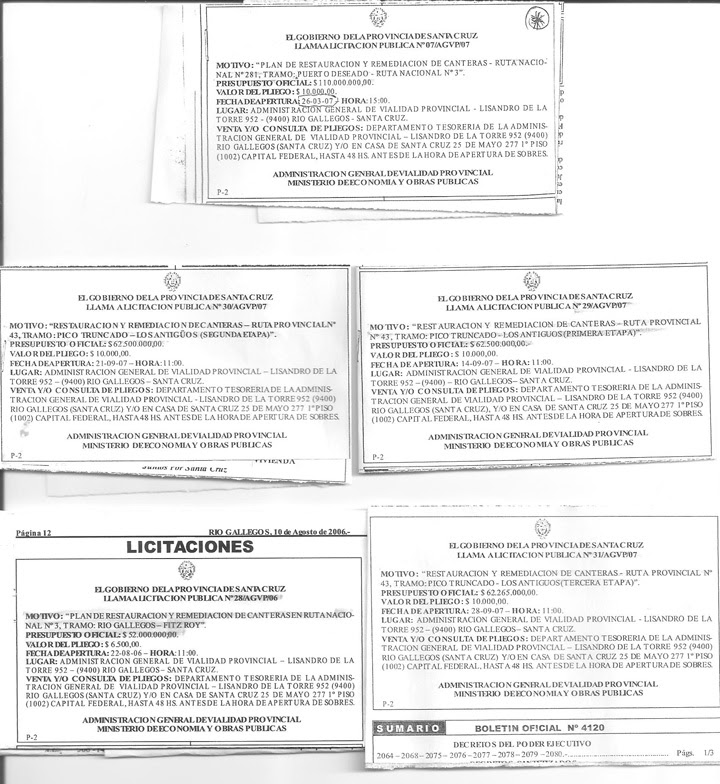 Licitaciones Canteras 2